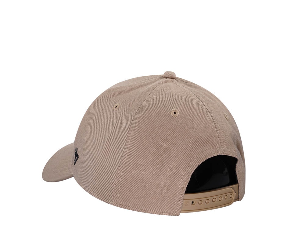 47Brand New York Yankees Cooperstown Khaki MVP Snapback Hat
