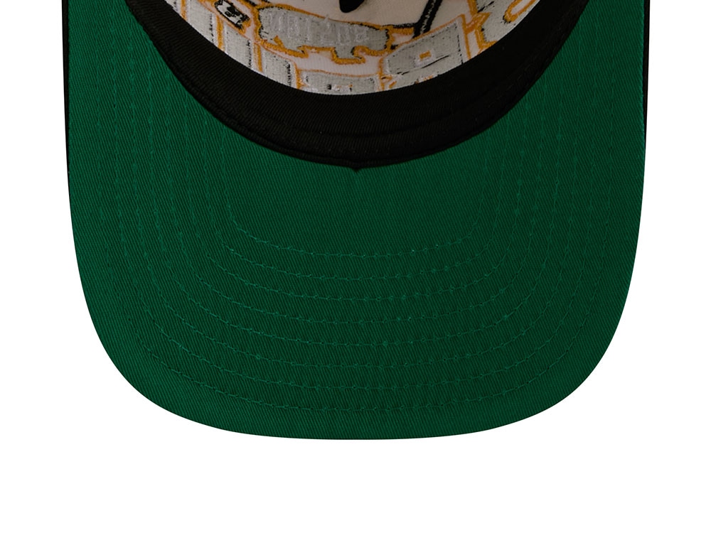 New Era Boston Bruins Classic Logo Two Tone Edition 9Fifty A Frame Snapback Hat