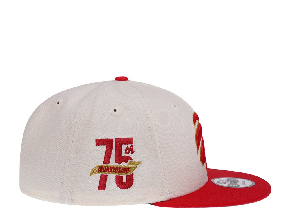 New Era Toronto Raptors NBA 75th Anniversary Two Tone Edition 9Fifty Snapback Hat
