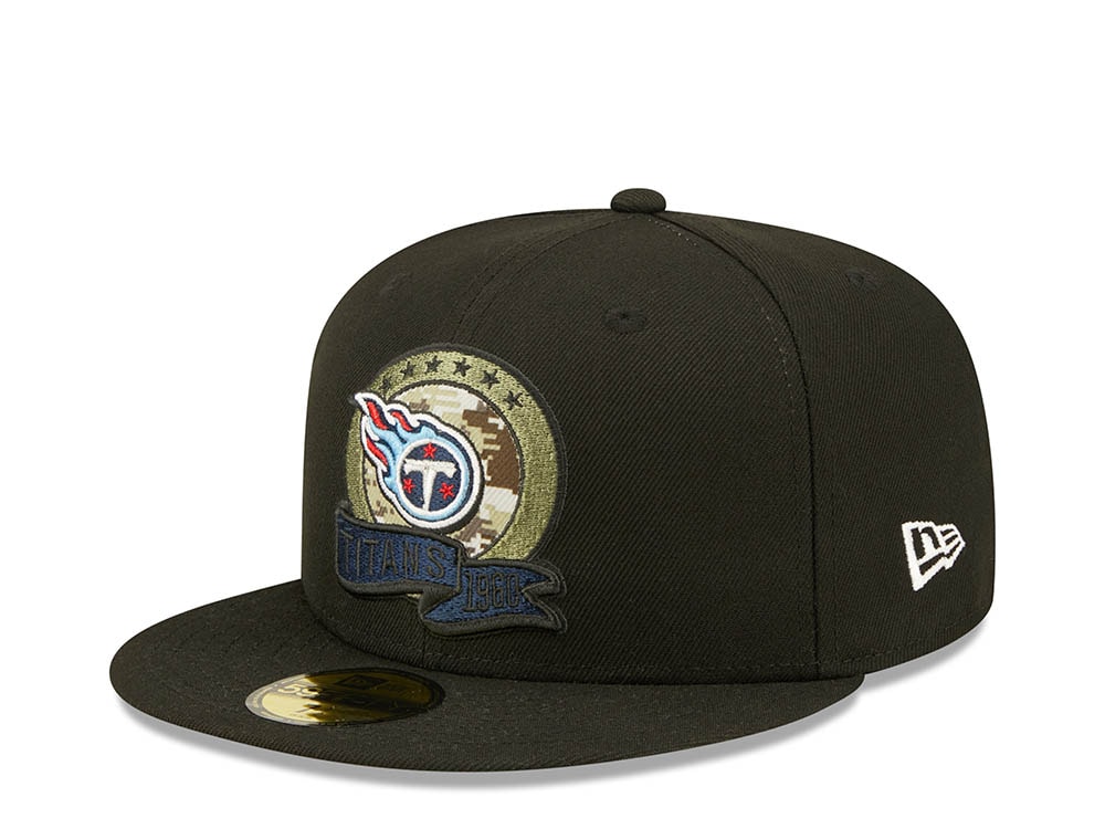 New Era Tennessee Titans Salute to Service 2022 Fitted 59Fifty Hat