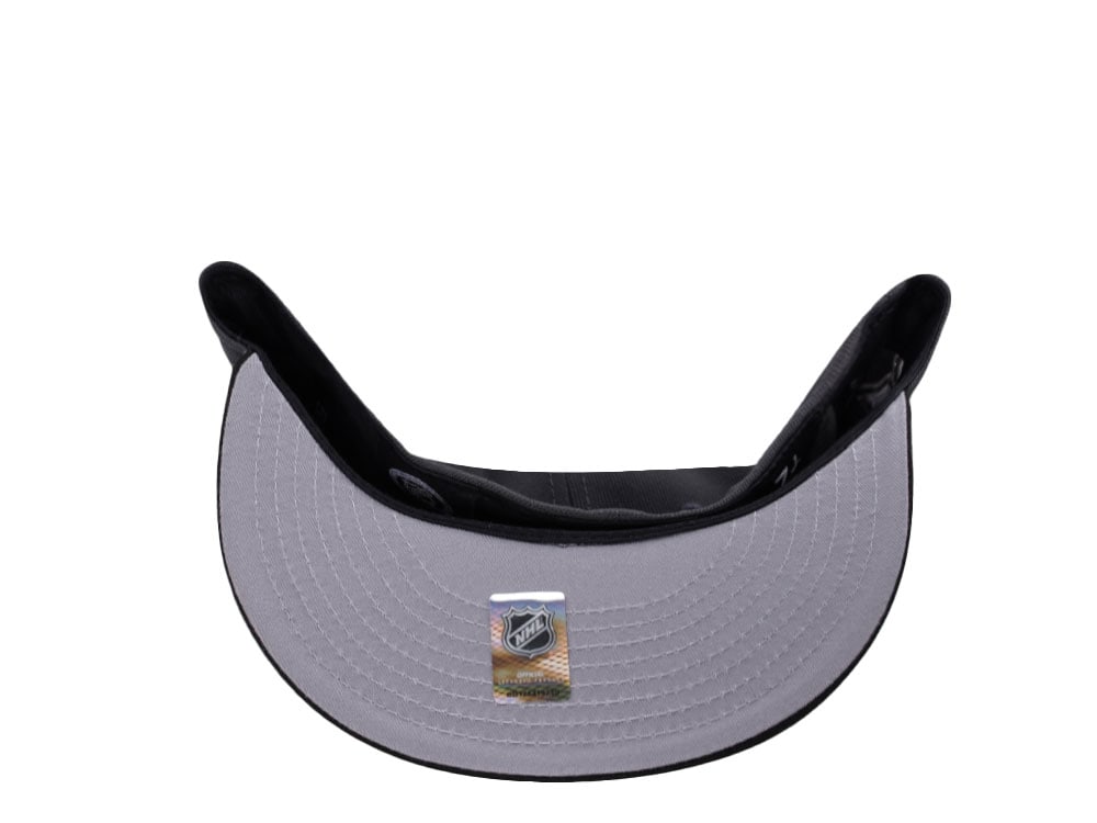 New Era Anaheim Ducks 25th Metallic Dark Graphite Two Tone Edition 59Fifty Fitted Hat