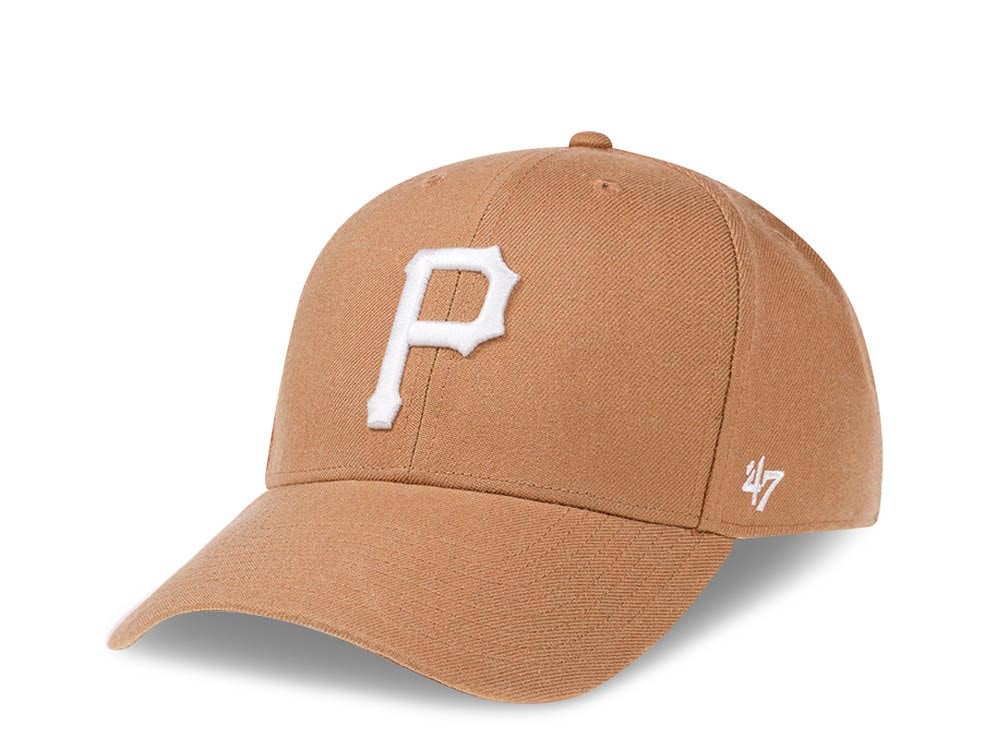 47Brand Pittsburgh Pirates Camel Classic Snapback Hat