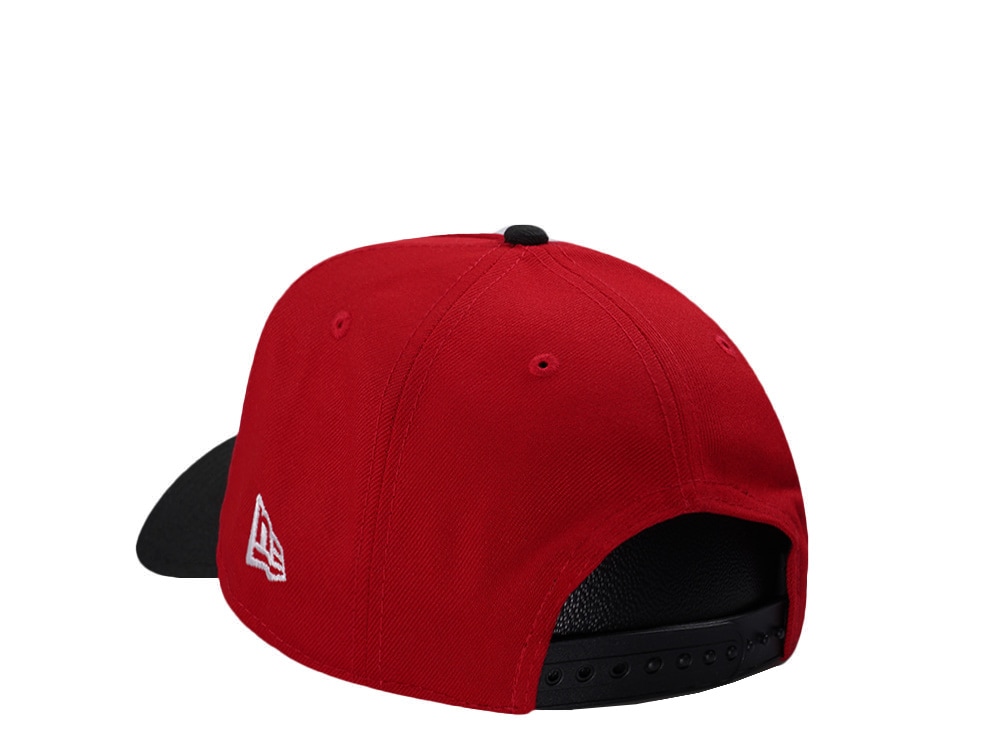 New Era Oakland Athletics World Series 1989 Scarlet Two Tone Edition 9Forty A Frame Snapback Hat
