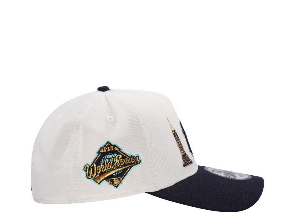 New Era New York Yankees World Series 1996 Chrome Two Tone Edition 9Forty A Frame Snapback Hat