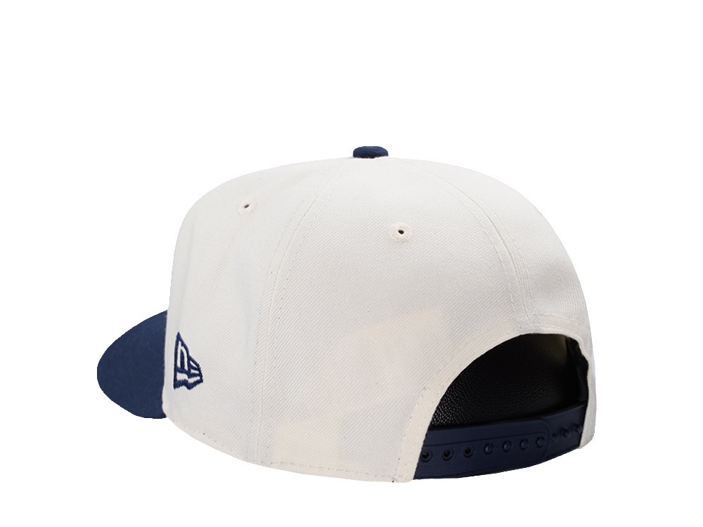 New Era New England Patriots 50th Anniversary Chrome Two Tone Edition 9Fifty A Frame Snapback Hat
