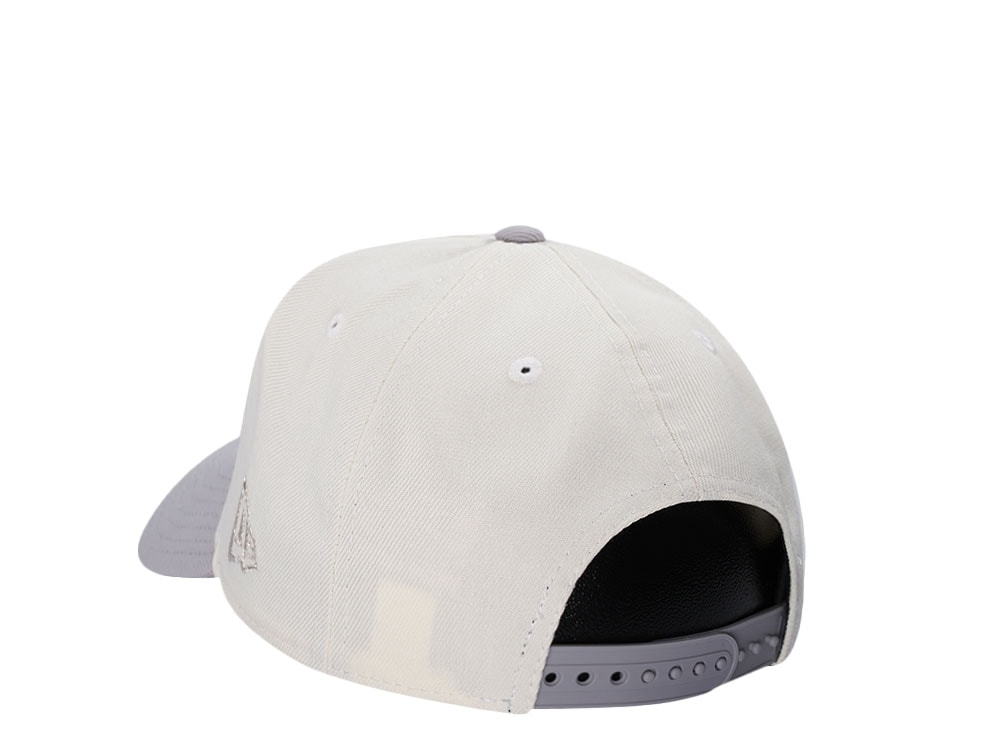 New Era Baltimore Orioles 25th Anniversary Metallic Chrome Two Tone 9Forty A Frame Snapback Hat