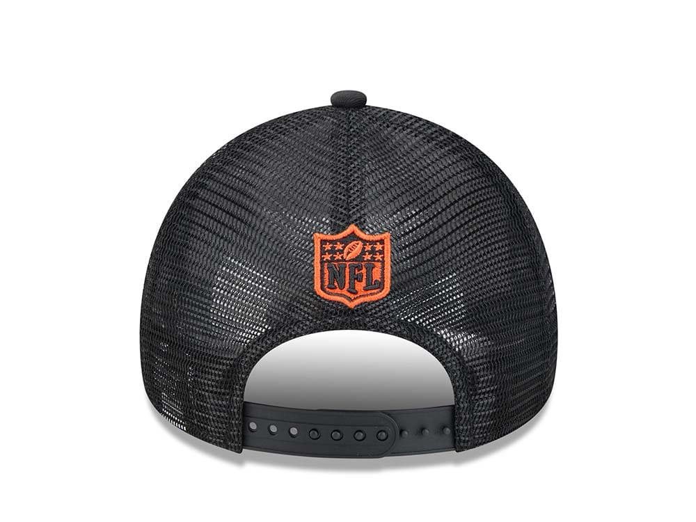 New Era Cincinnati Bengals Sideline 2024 9Forty A Frame Trucker Snapback Hat