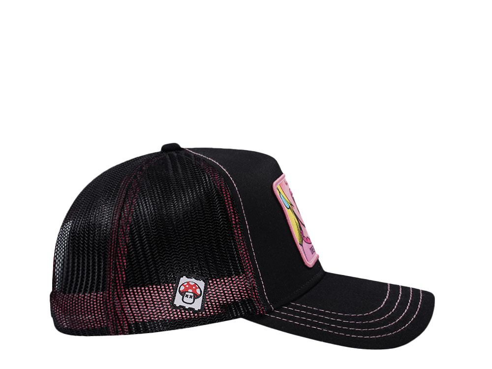 Capslab Cute Dreamland Black Trucker Snapback Hat