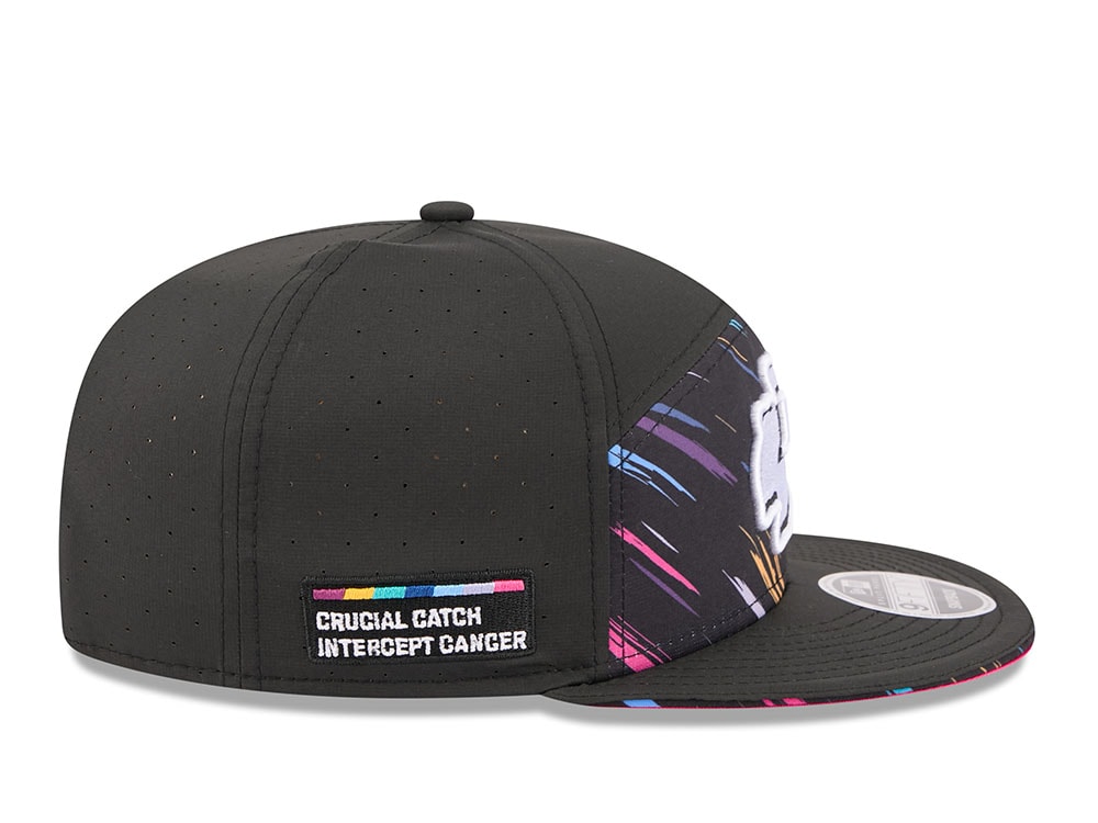 New Era Kansas City Chiefs Crucial Catch 2026 Black Edition 9Fifty Split Panel Snapback Hat