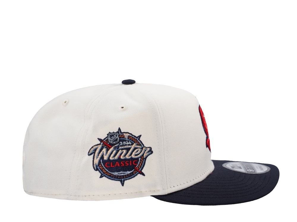 New Era Seattle Kraken Winter Classic Chrome Two Tone Edition 9Fifty A Frame Snapback Hat