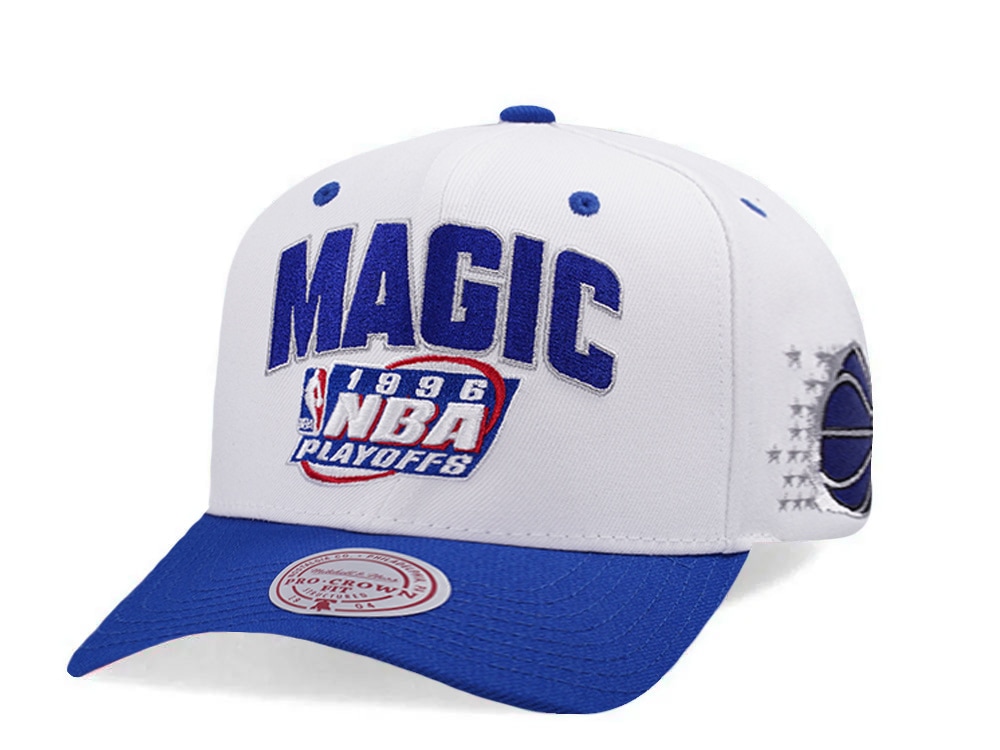 Mitchell & Ness Orlando Magic NBA Playoffs 1996 Chrome Two Tone Editon Pro Crown Fit Snapback Hat
