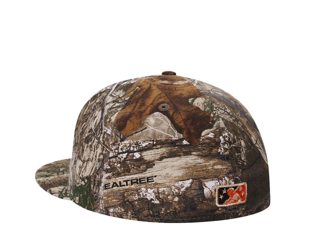 New Era Carolina Mudcats Realtree Edition 59Fifty Fitted Hat