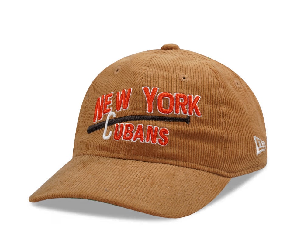 New Era New York Cubans Corduroy Brown Prime Edition 9Twenty Adjustable Hat