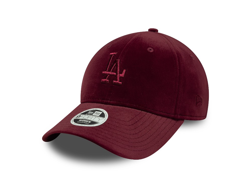 New Era Women’s \' LA Red Snapback Hat MLB - Los Angeles Dodgers 9FIFTY Adjustable Snap-Back New  main image 4