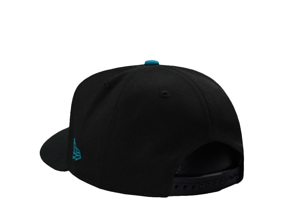 New Era Detroit Pistons 20th Anniversary Black Prime Edition 9Fifty A Frame Snapback Hat