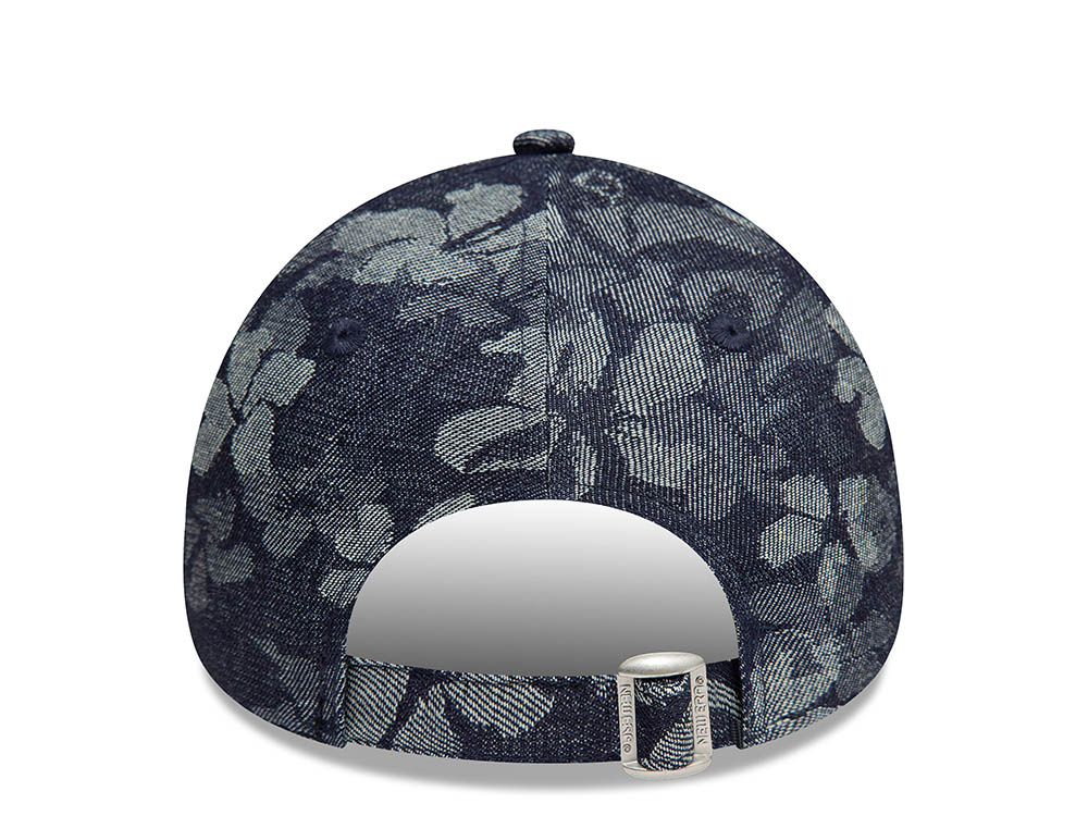 Women New York Yankees Hat Strapback New Era Blue Floral Denim Casual Classic Women main image 4