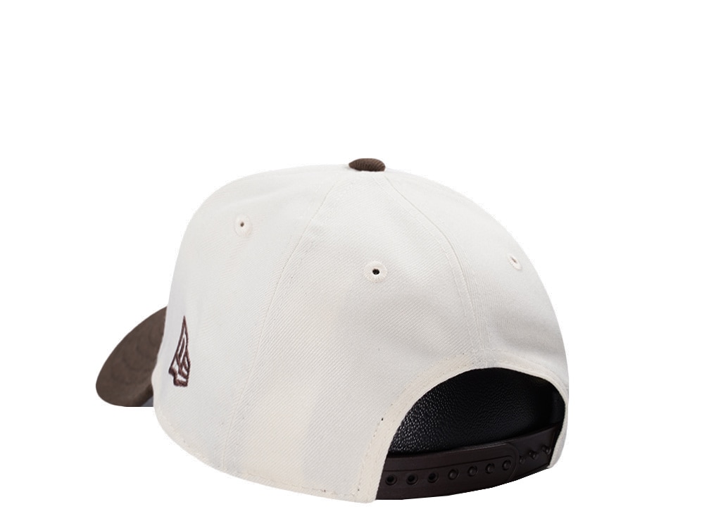 New Era Houston Astros 40th Anniversary Cow Burnt Wood Two Tone Edition 9Forty A Frame Snapback Hat