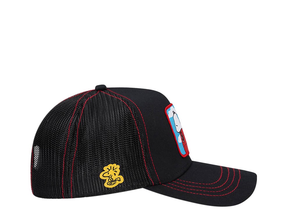 Capslab Snoopy Peanuts Trucker Snapback Hat