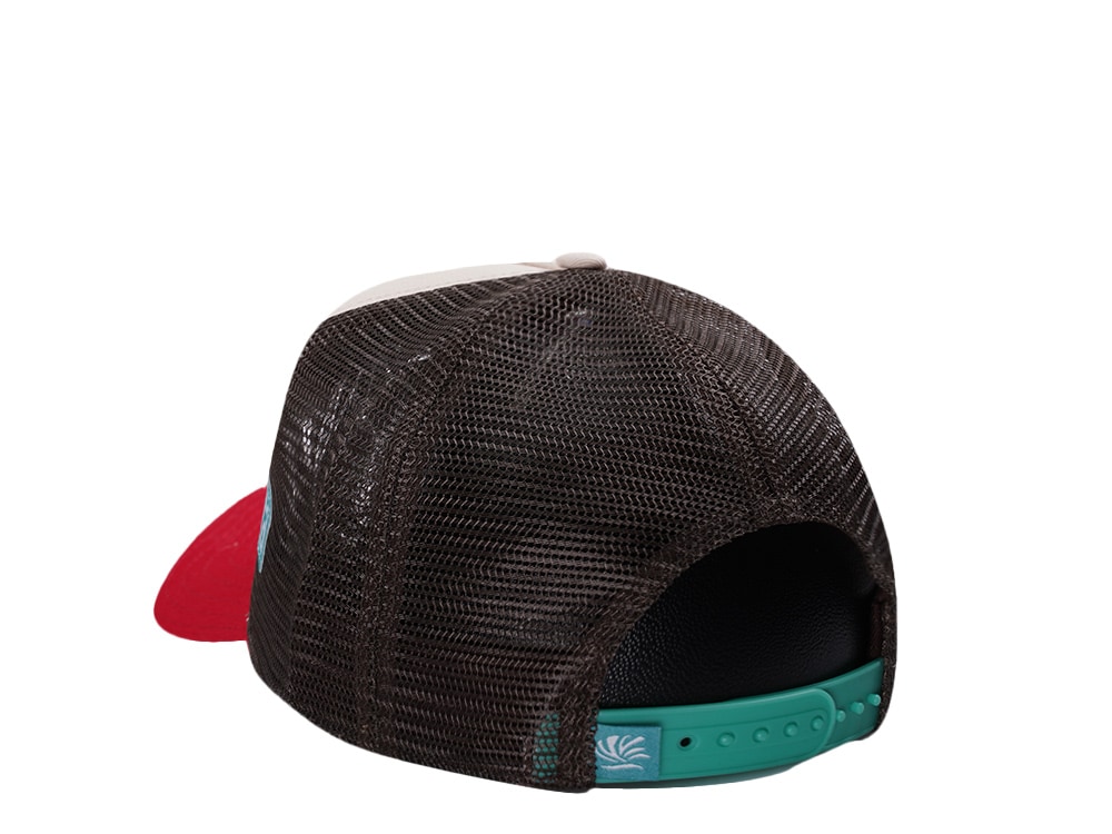 Djinns HFT Hang Loose Creme Coastal Edition Trucker Snapback Hat