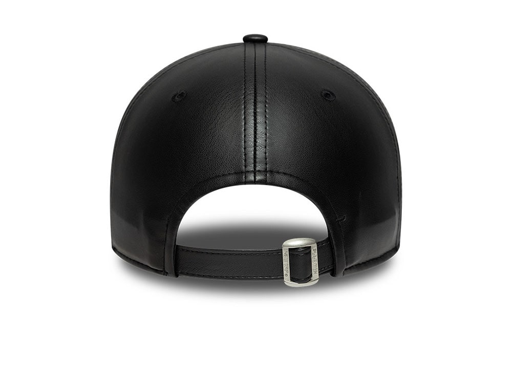 New Era Ac Milan Faux Leather Black Prime Edition 9Forty Adjustable Hat