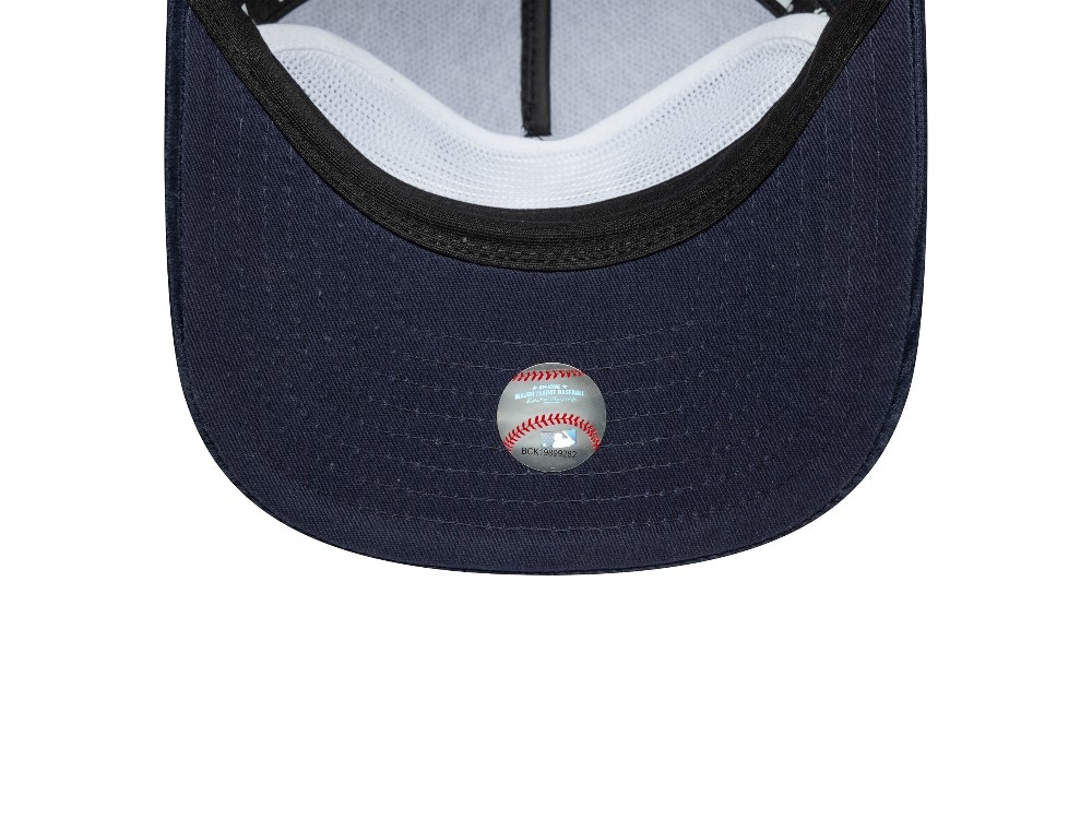 New Era New York Yankees Cooperstown Navy Cord Visor 19Twenty Snapback Hat