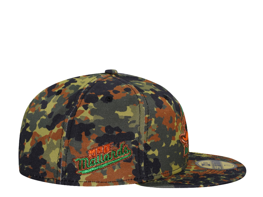 New Era Arkensas Travelers Mad Mallards Flecktarn Copper Edition