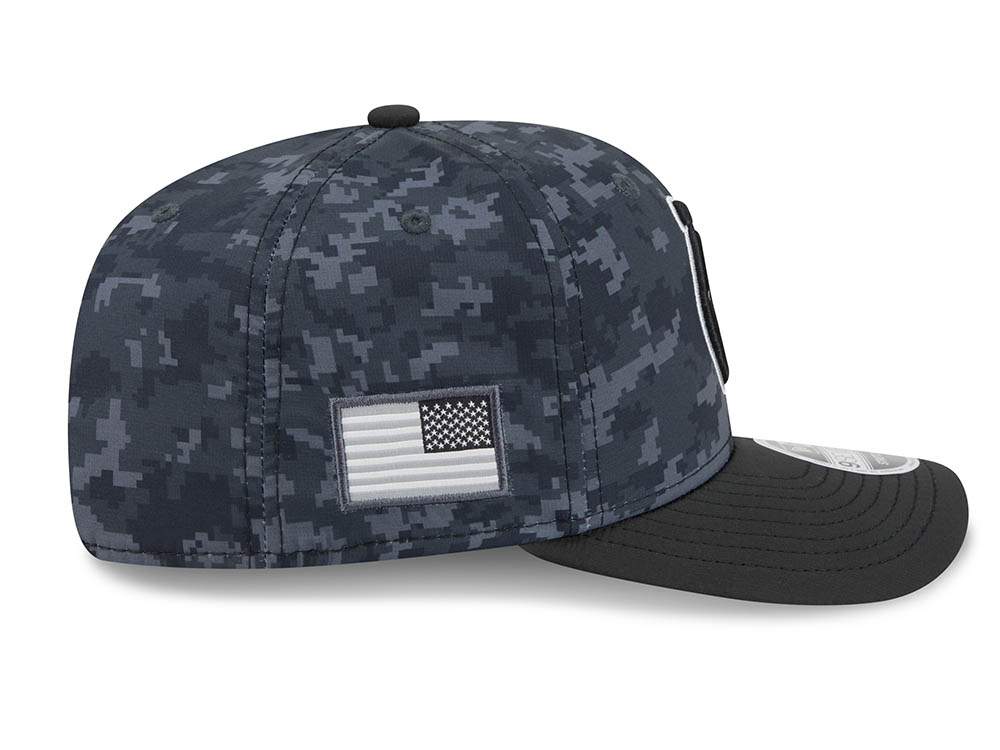 New Era Indianapolis Colts NFL Salute to Service 2026 Digi Camo Black 9Seventy Stretch Snapback Hat