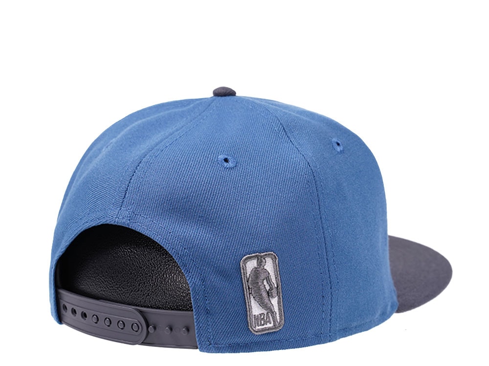 New Era Chicago Bulls Blue and Graphite Edition 9Fifty Snapback Hat