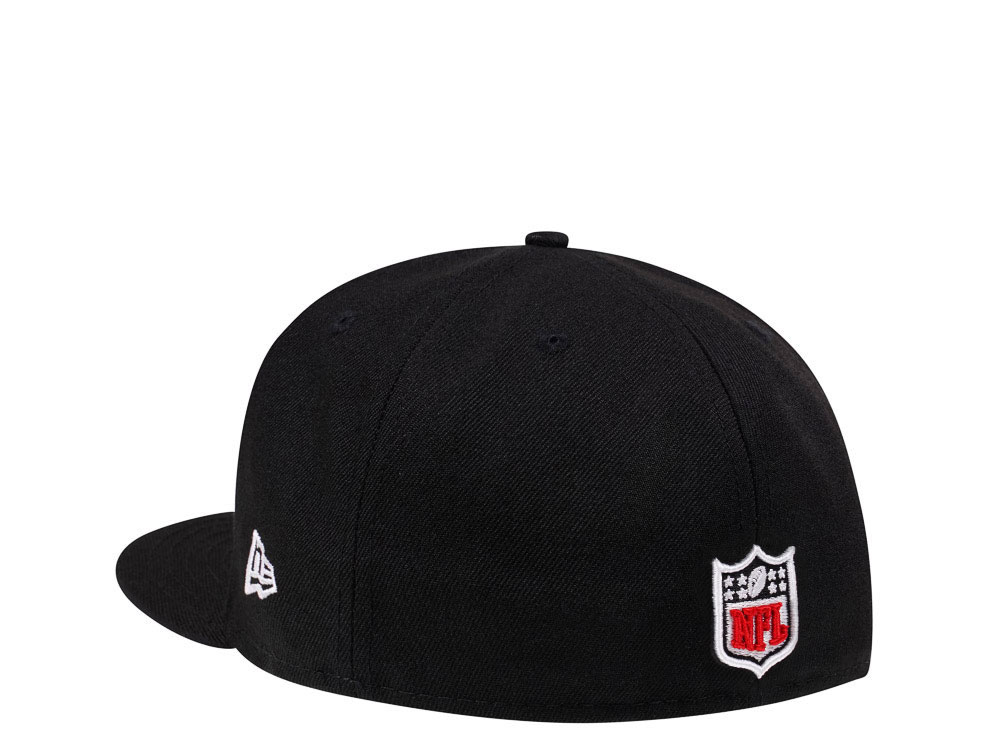 New Era Denver Broncos Black Crimson Collection 59Fifty Fitted Hat