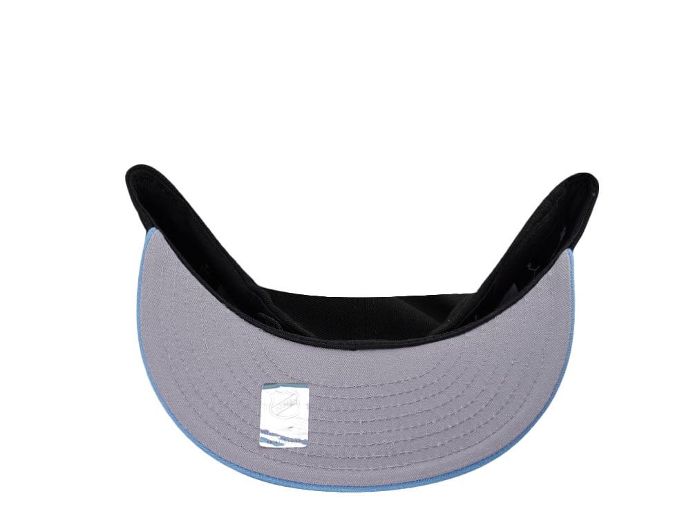 New Era Utah Mammoth Metallic Sky Blue Two Tone Edition 59Fifty Fitted Hat