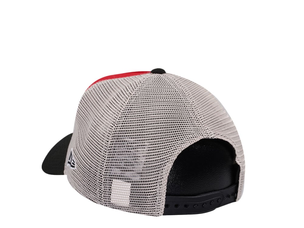 New Era Cleveland Guardians Two Tone Edition A Frame Trucker Snapback Hat