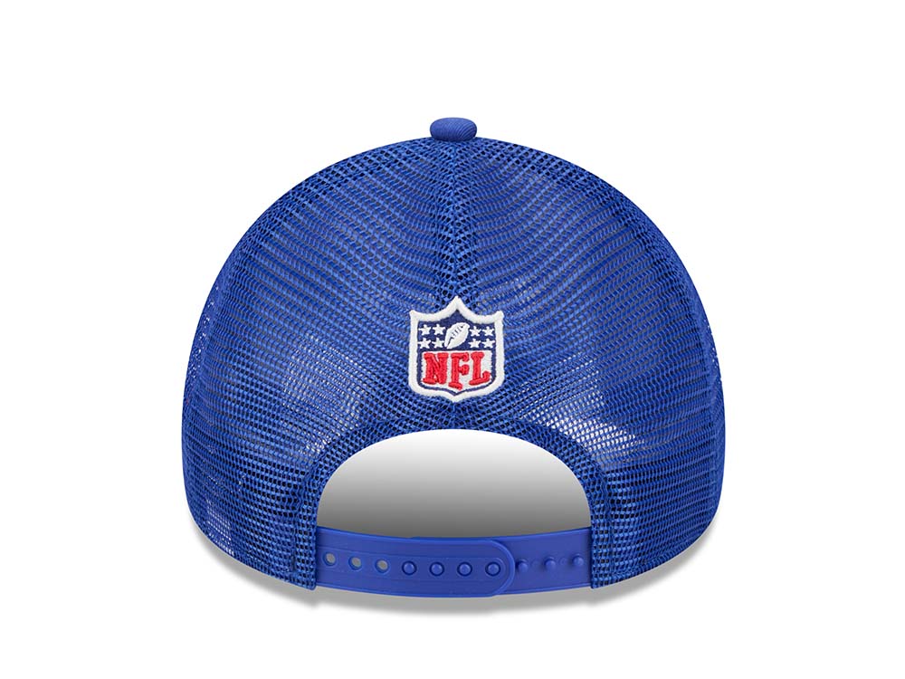 New Era New England Patriots Sideline 2024 9Forty A Frame Trucker Snapback Hat