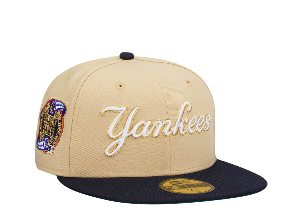 New Era New York Yankees Subway Series 2000 Vegas Gold Two Tone Edition 59Fifty Fitted Hat