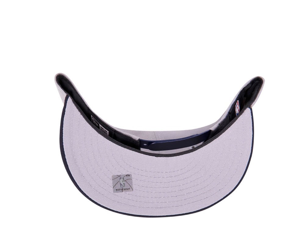 New Era Brooklyn Nets Bridge Gray Navy Edition 9Fifty Snapback Hat