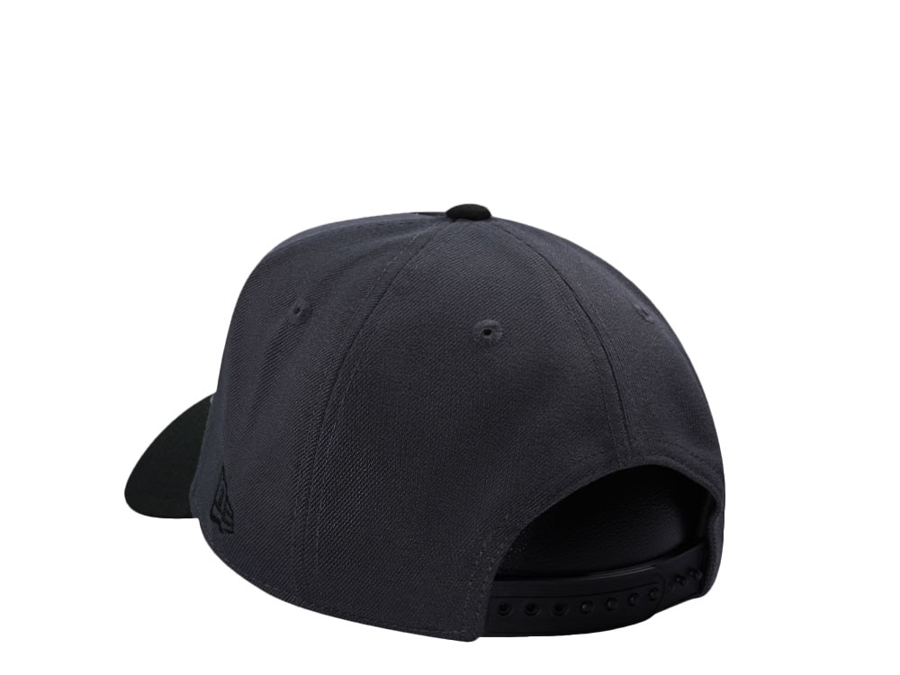 New Era Oakland Athletics 100th Anniversary Dark Gray Two Tone Edition 9Forty A Frame Snapback Hat