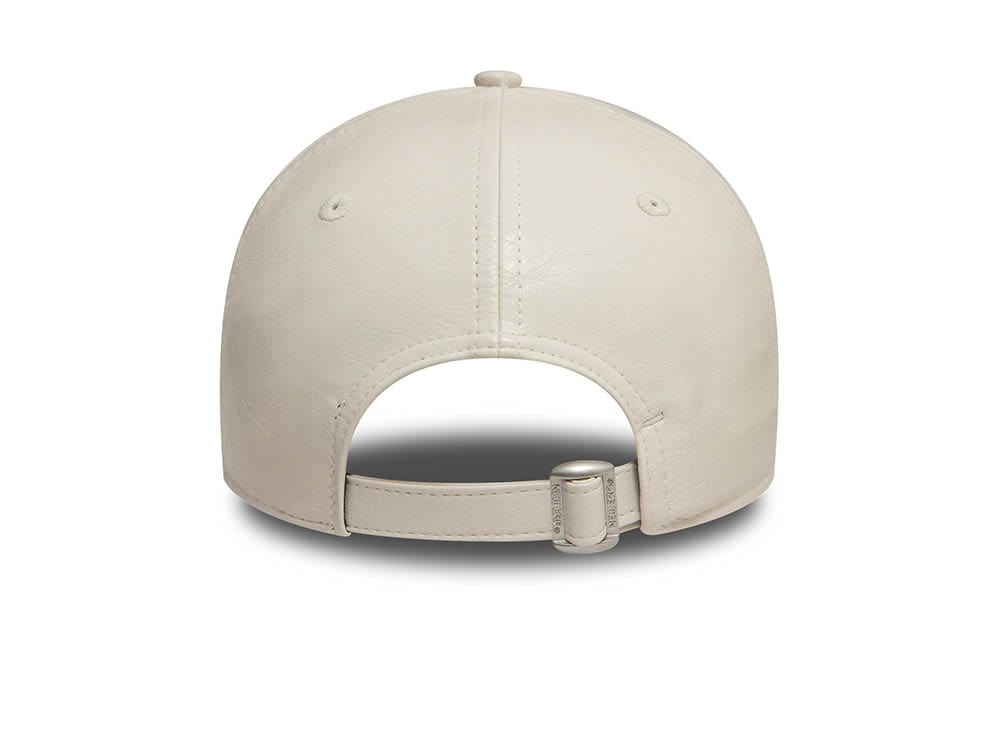New Era New York Yankees Leather Stone 9Forty Strapback Hat
