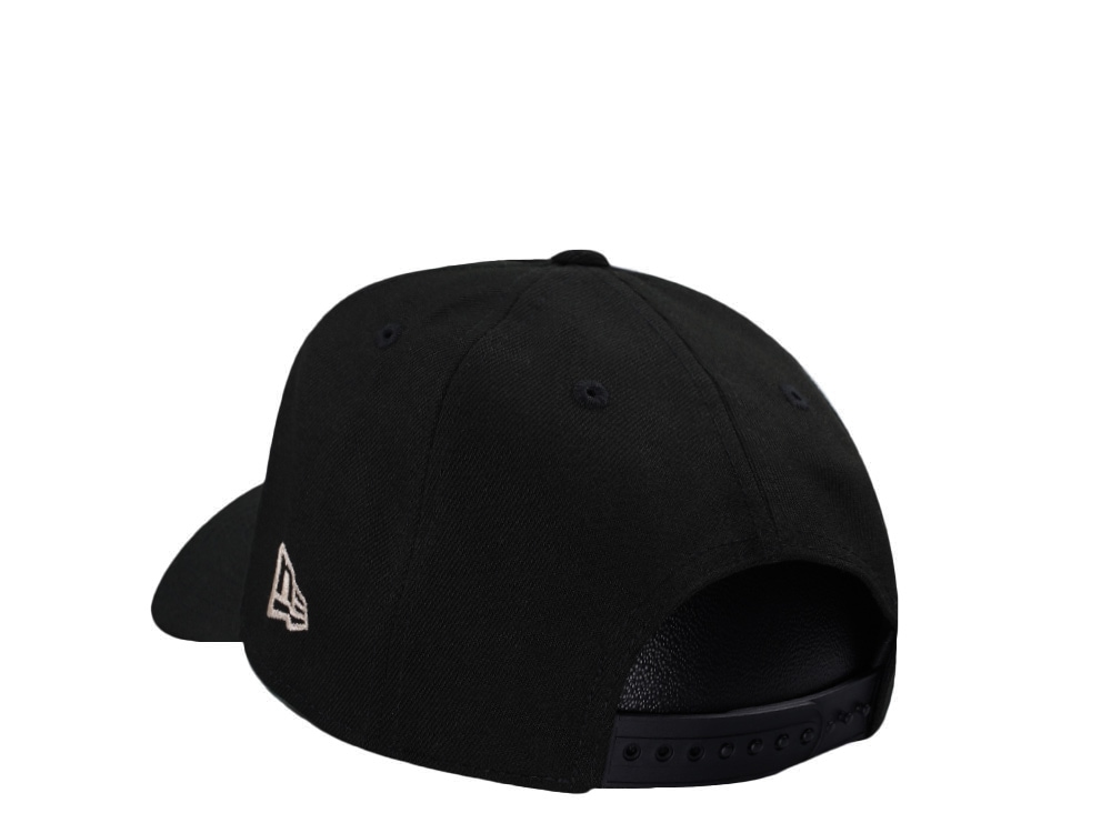 New Era Houston Astros 50th Anniversary Black Throwback Edition 9Forty A Frame Snapback Hat