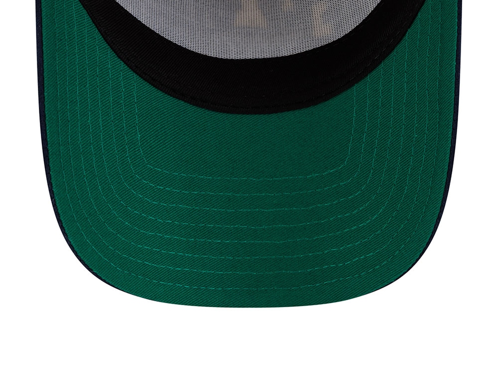 New Era New York Yankees Wordmark Suede Navy Stone Edition 9Forty A Frame Snapback Hat