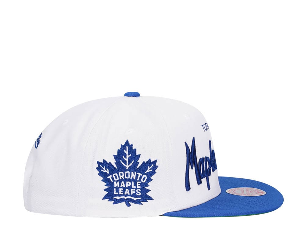Mitchell & Ness Toronto Maple Leafs Vintage Script Snapback Hat
