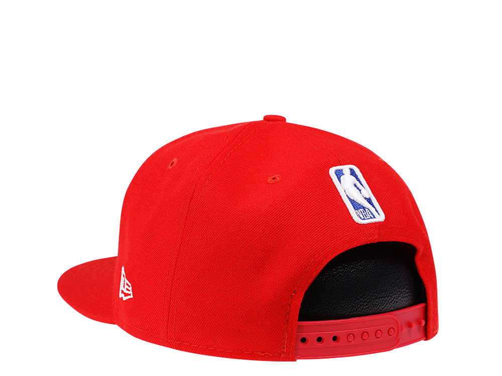 New Era Detroit Pistons Prime Red Edition 9Fifty Snapback Hat