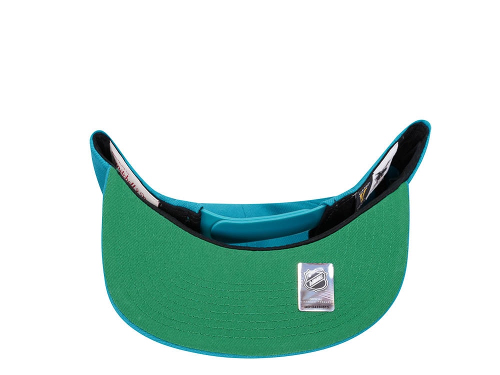 Mitchell & Ness San Jose Sharks Alternate Flip Vintage Snapback Hat