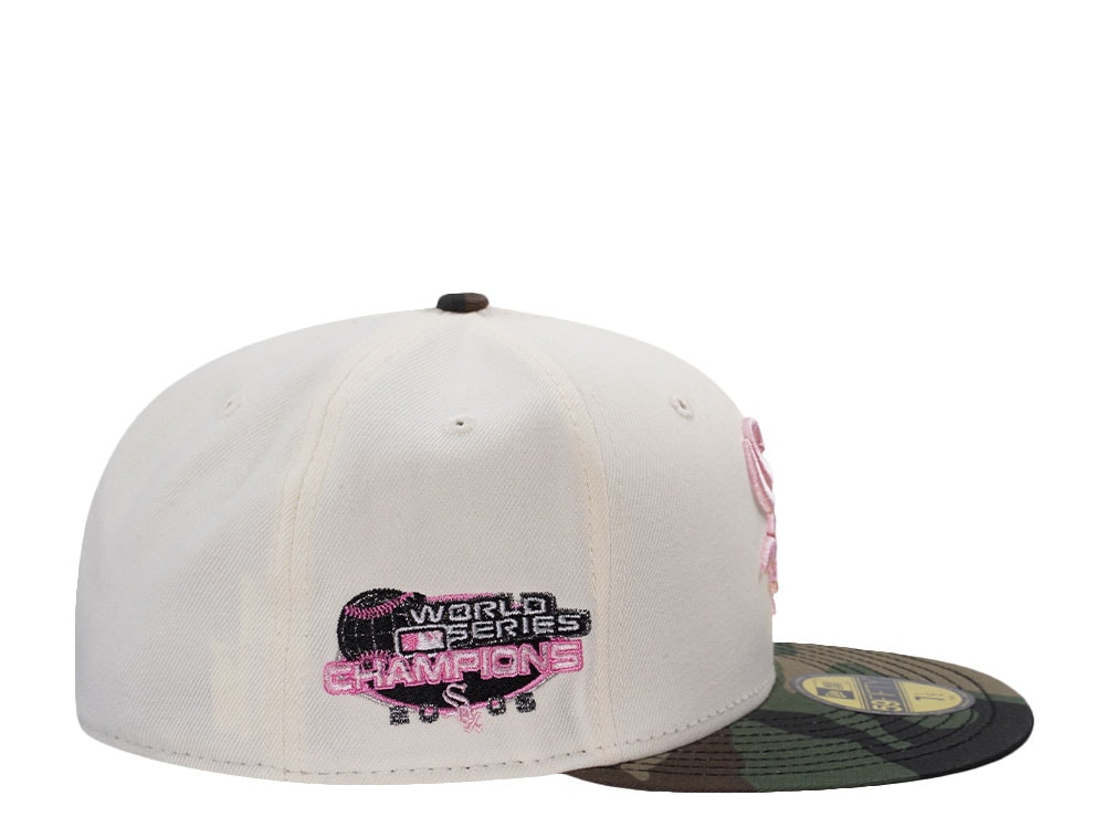 New Era Chicago White Sox World Series Champions 2005 Chrome Two Tone Edition 59Fifty Fitted Hat