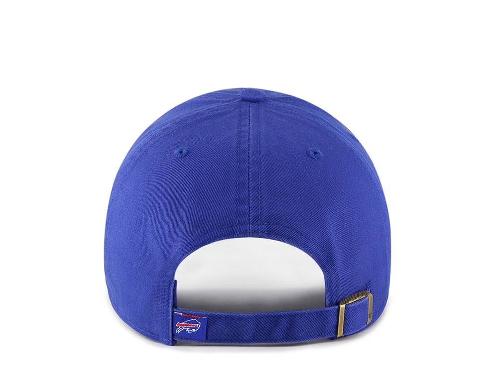 47Brand Buffalo Bills Royal Blue Classic Edition Clean Up Strapback Hat