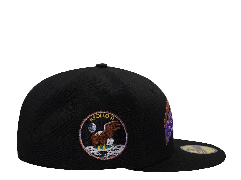 New Era Houston Astros Apollo Black Prime Edition 59Fifty Fitted Hat