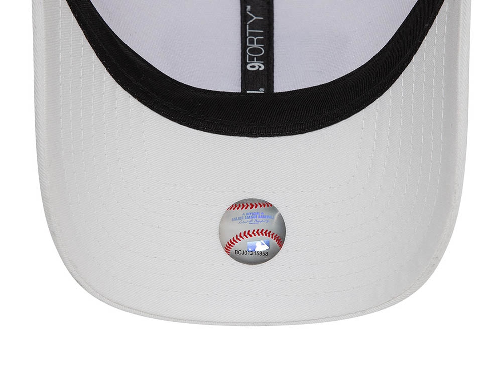 New Era Los Angeles Dodgers League Essential White 9Forty Strapback Hat