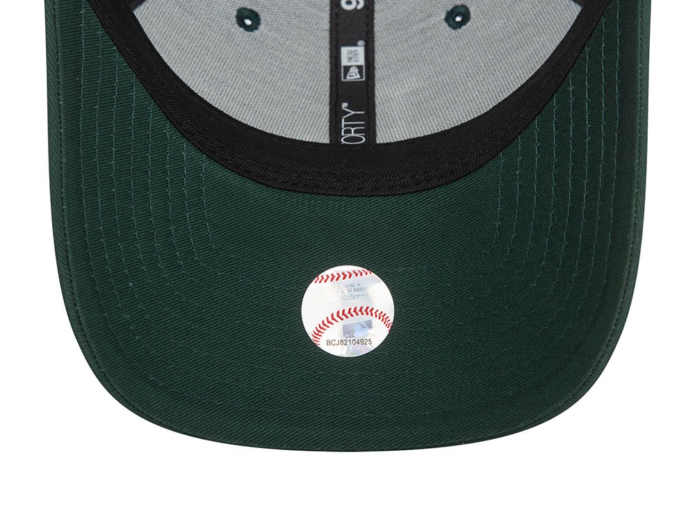 New Era Los Angeles Dodgers Essential League Green 9Forty Strapback Hat
