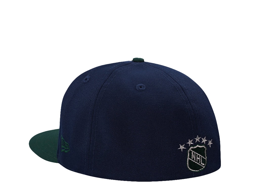 New Era Hartford Whalers 10th Anniversary Navy Two Tone Edition 59Fifty Fitted Hat