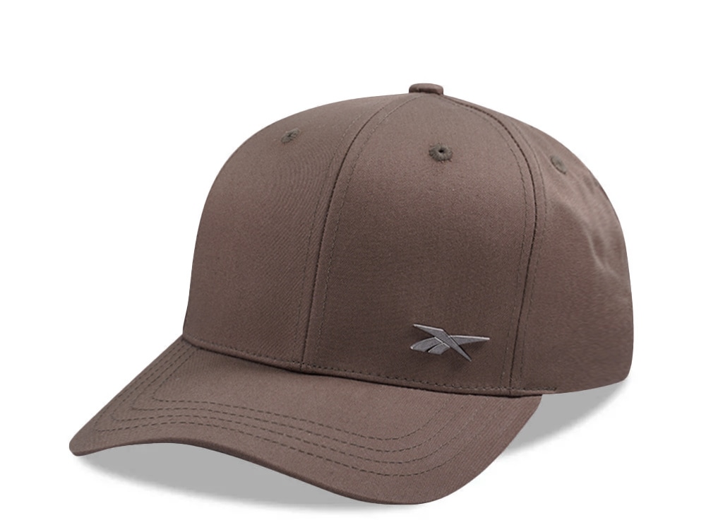 Reebok Mini Logo Gray Strapback Hat