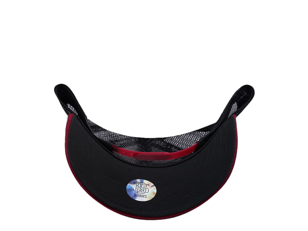Djinns HFT OctoGrape Maroon Trucker Snapback Hat