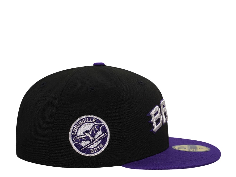 New Era Louisville Bats Metallic Script Edition 59Fifty Fitted Hat